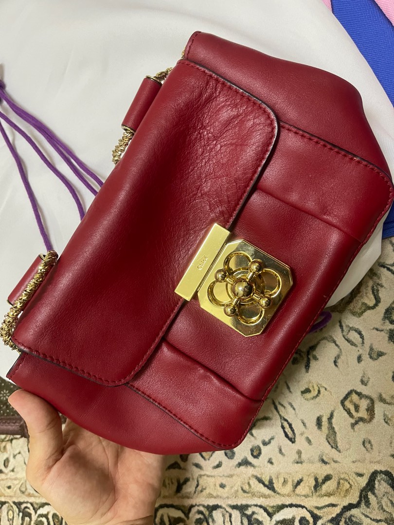 Chloe Leather Mini Elsie Shoulder