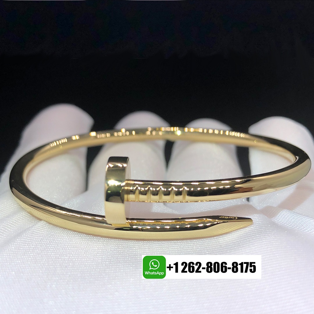 Classic Cartier Juste Un Clou Solid 18k Yellow Gold Bracelet