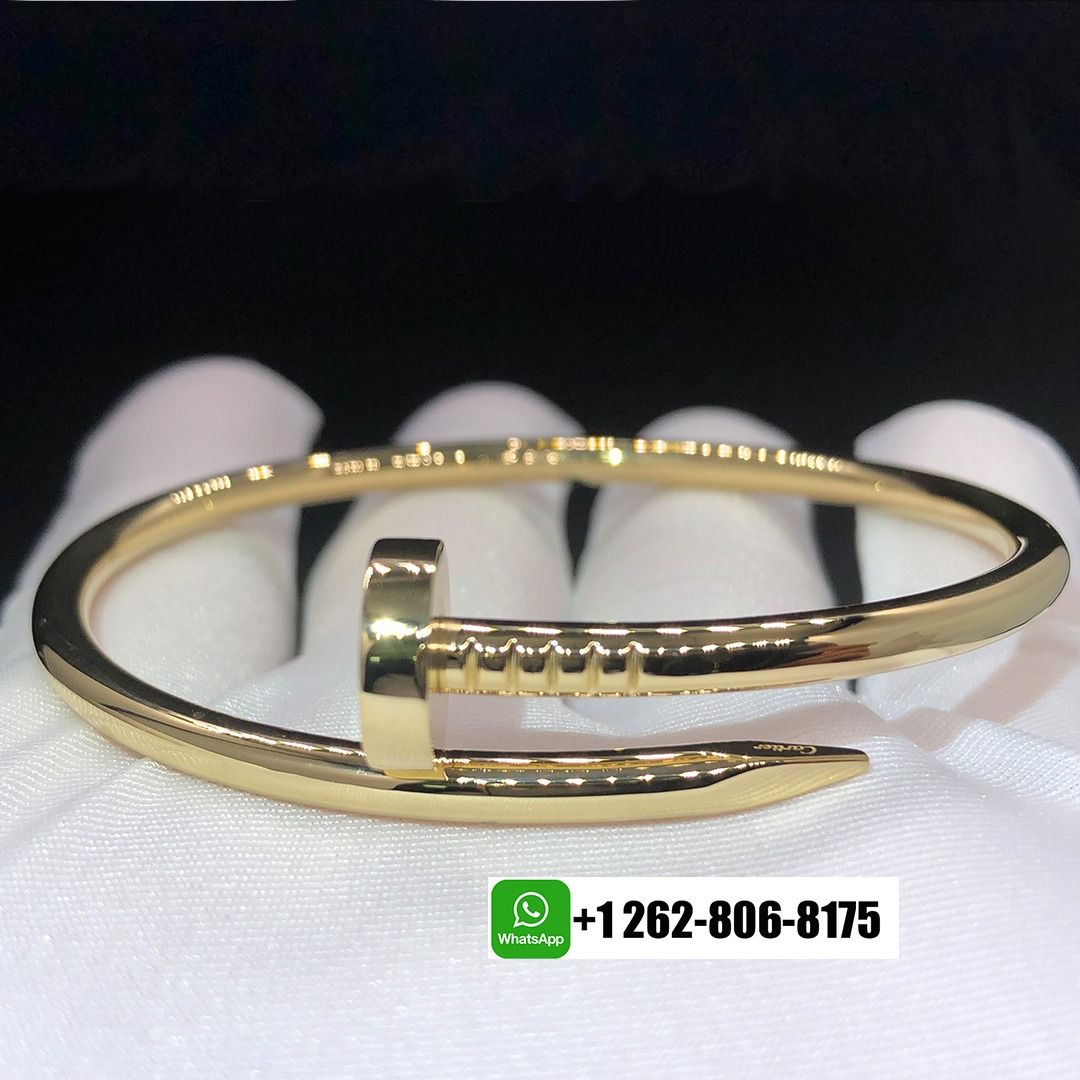 Classic Cartier Juste Un Clou Solid 18k Yellow Gold Bracelet B6048217,  Luxury, Accessories on Carousell