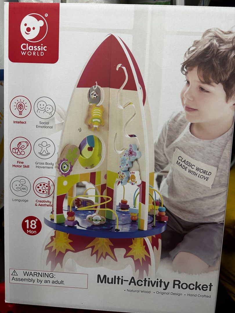 Classic world cheap multi activity rocket