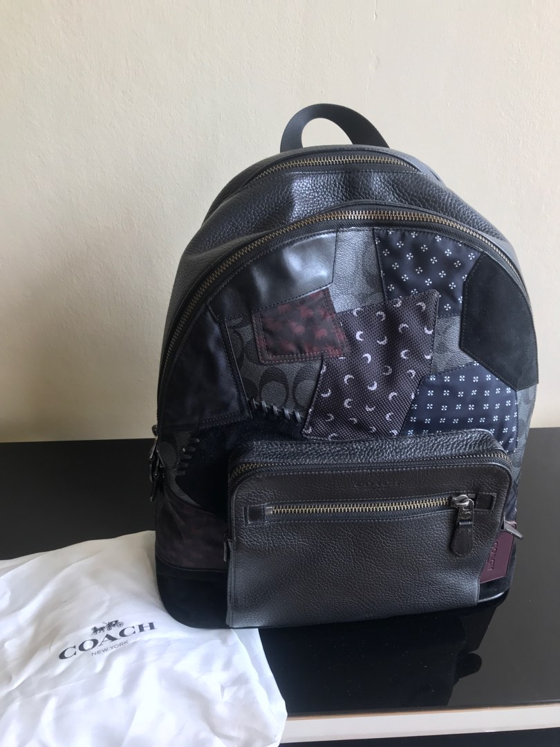 Coach patchwork on sale backpack