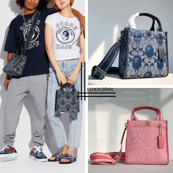 coach bape tote 22