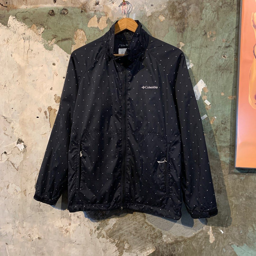 Columbia polka dot jacket top