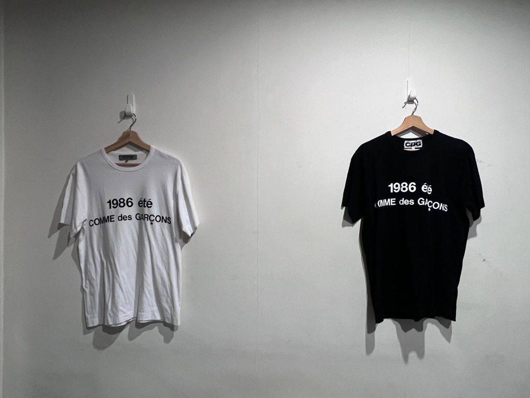 1986 comme des garcons t-shirt hot sale