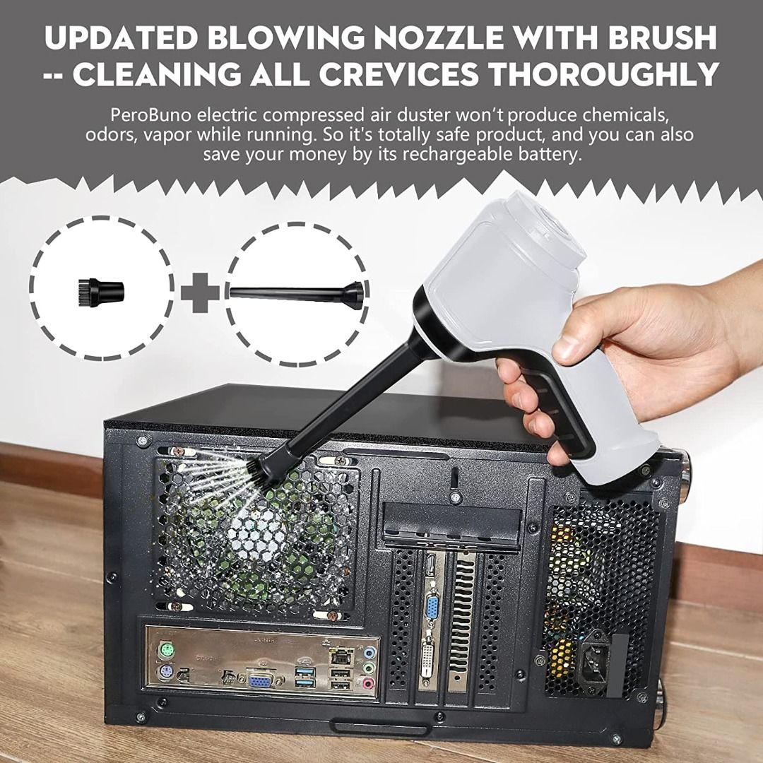 Air clearance blower can