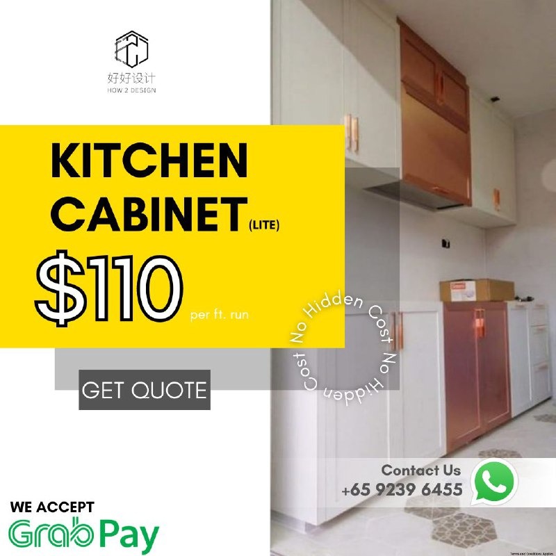 (Direct Factory) Kitchen Lite PFR/110, Furniture & Home Living