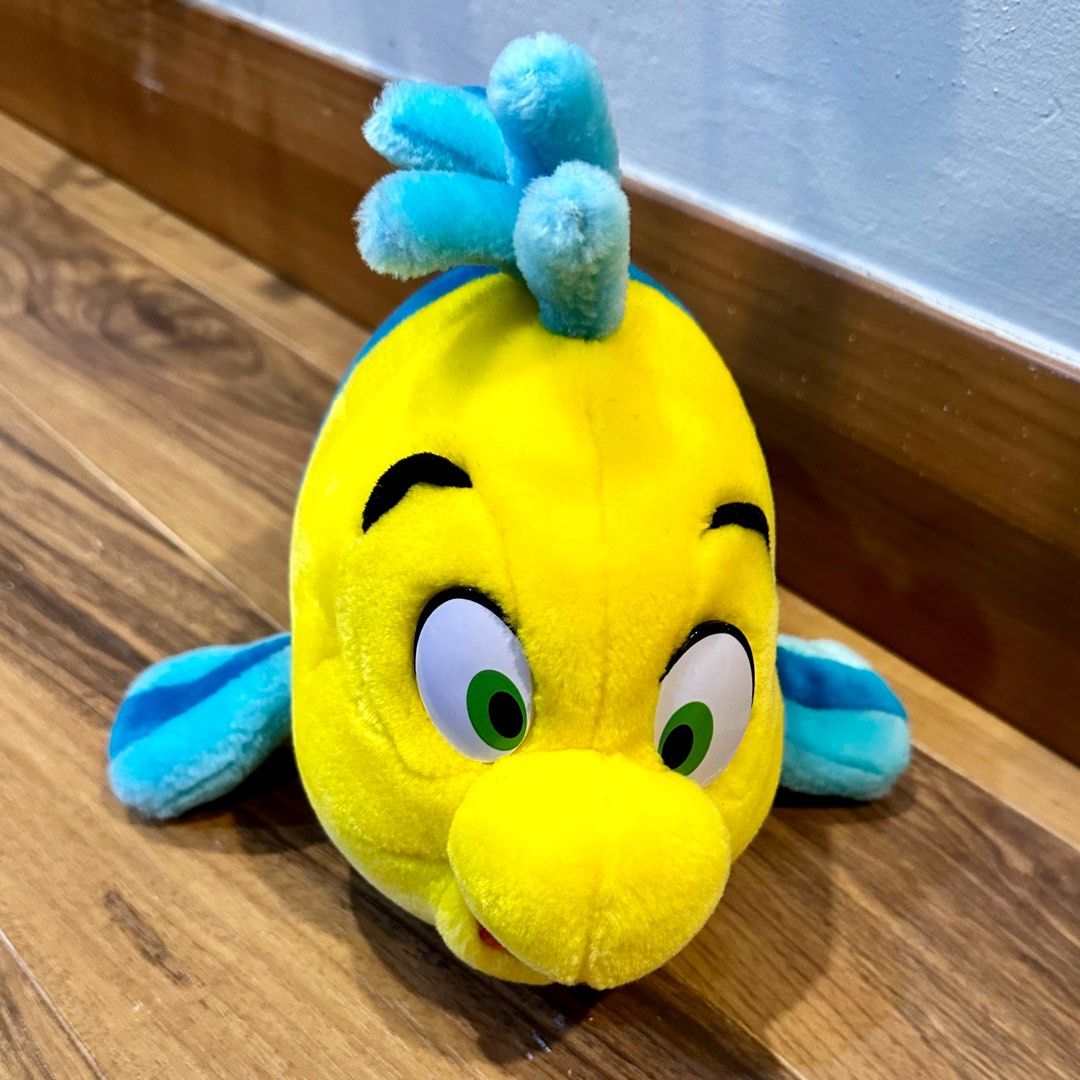 Disney Flounder The Little Mermaid Fish Ikan from Tokyo Disney Sea