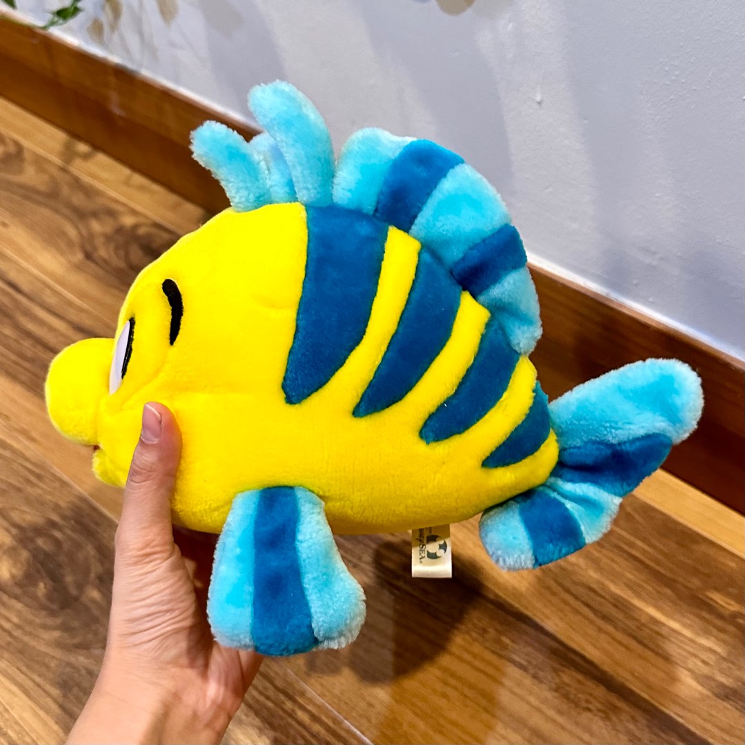 Disney Flounder The Little Mermaid Fish Ikan from Tokyo Disney Sea