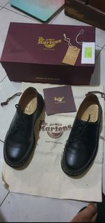 Dr. Martens 1461 Vintage Black Quilon Vintage Made In England