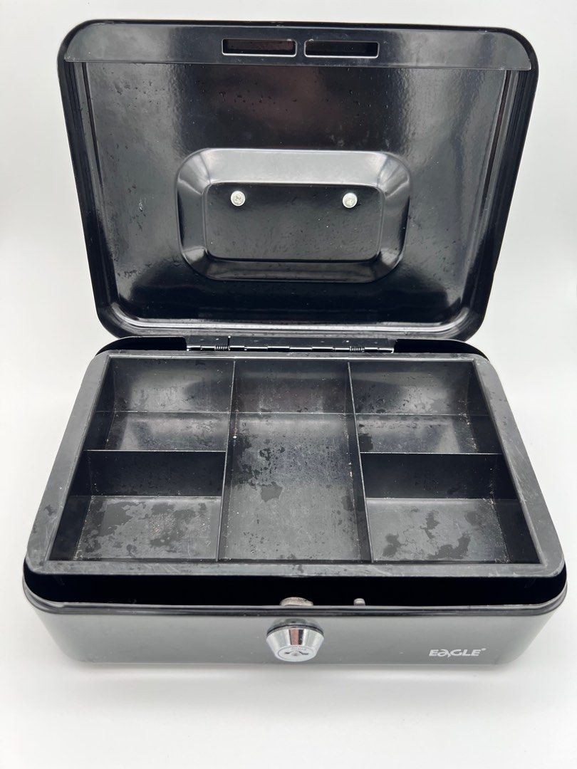 Eagle Cash Box with Key Lock on Carousell
