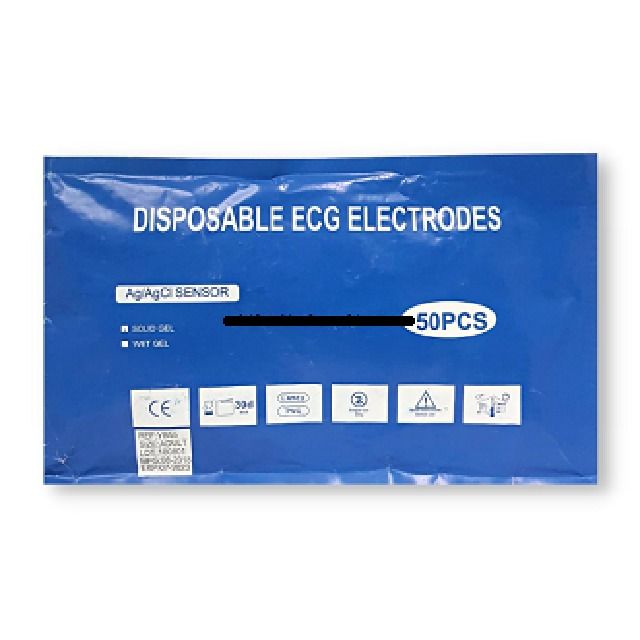 ECG Electrodes Adult 50's, Health & Nutrition, Medical Supplies & Tools