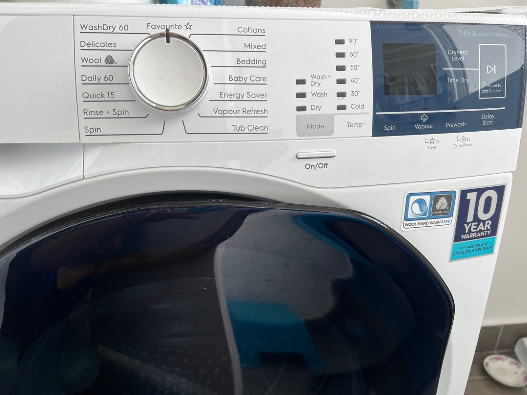 Electrolux Washer Dryer (7 Kg/5 Kg) Ultimate Care Front Load