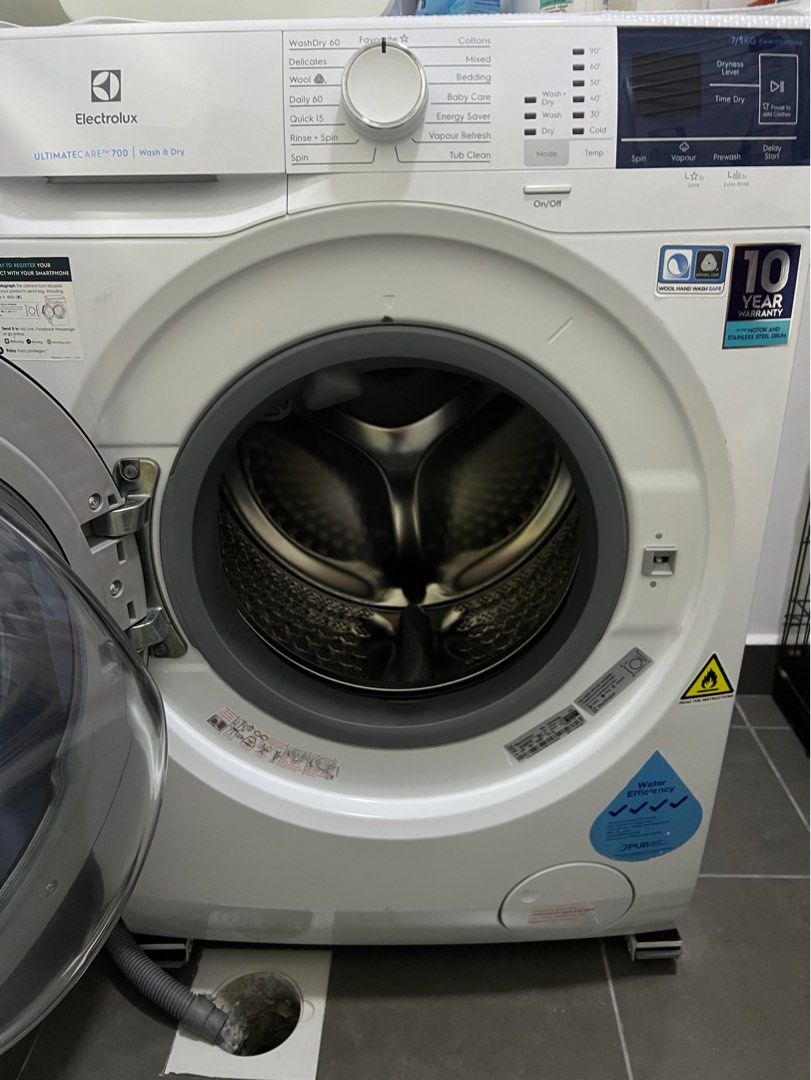 Electrolux Washer Dryer 7 Kg 5 Kg Ultimate Care Front Load