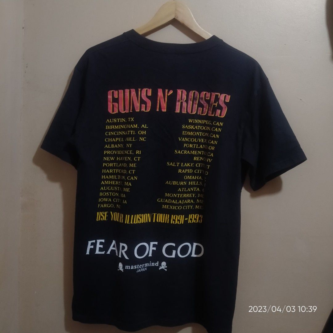 値下げ事業 Guns N´ Roses(ガンズアンドローゼズ)Tシャツ サイズL