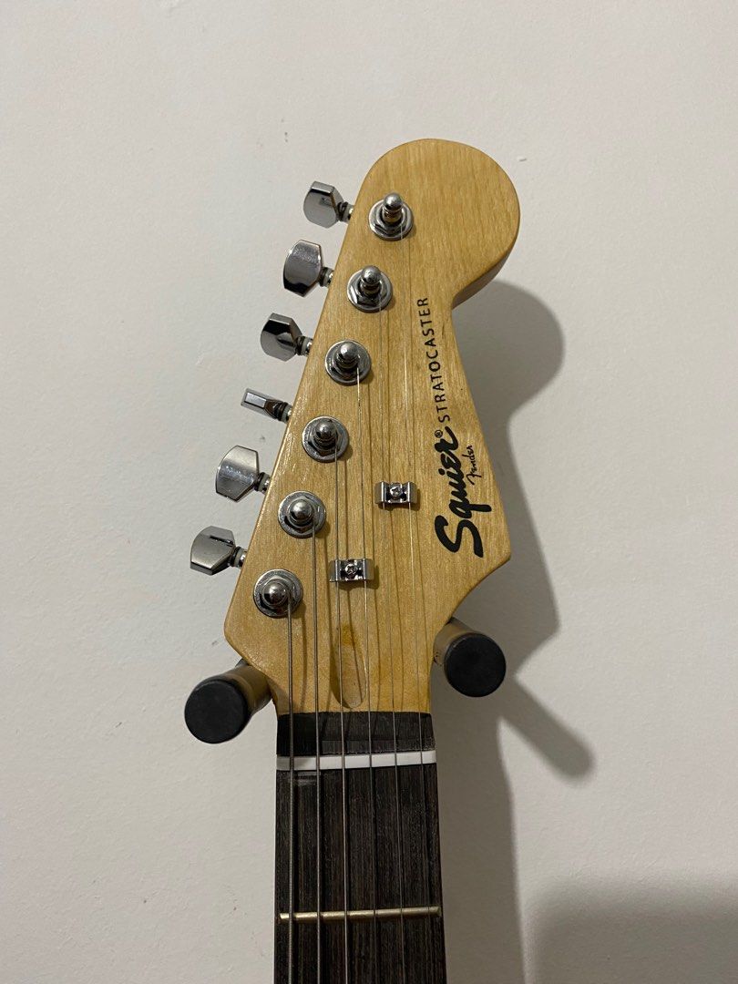 Fender Squier Stratocaster Electric Guitar, Hobbies & Toys, Music ...