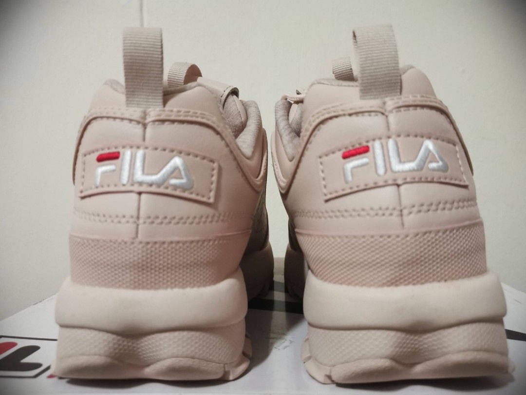 Blush fila disruptor store