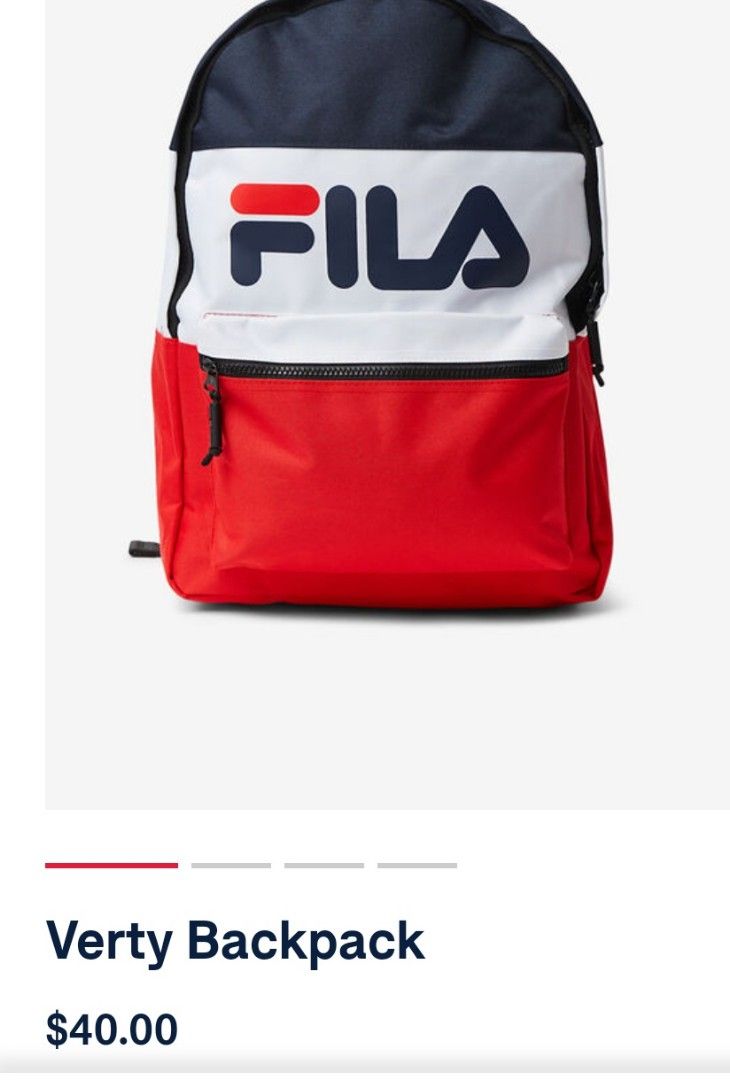 Fila verty backpack shop