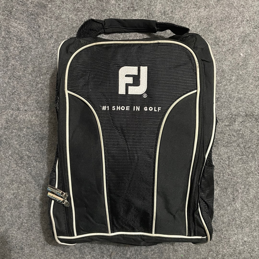 Footjoy deluxe golf shoe bag hot sale