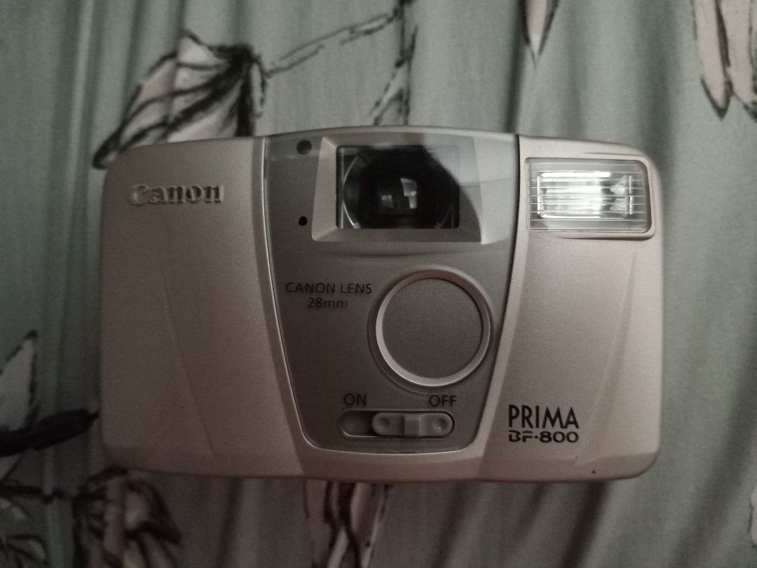 For sale canon prima bf-800 (Category: Cameras) located in Las Pinas. Submitted by celcarillo (Listing ID 1224446982, Image 3). Description: what u see is what u get point and shoot film camera.