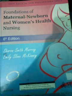 Foundation of Maternal Newborn and Women's Health Nursing 6th edition by Murray with Study guide