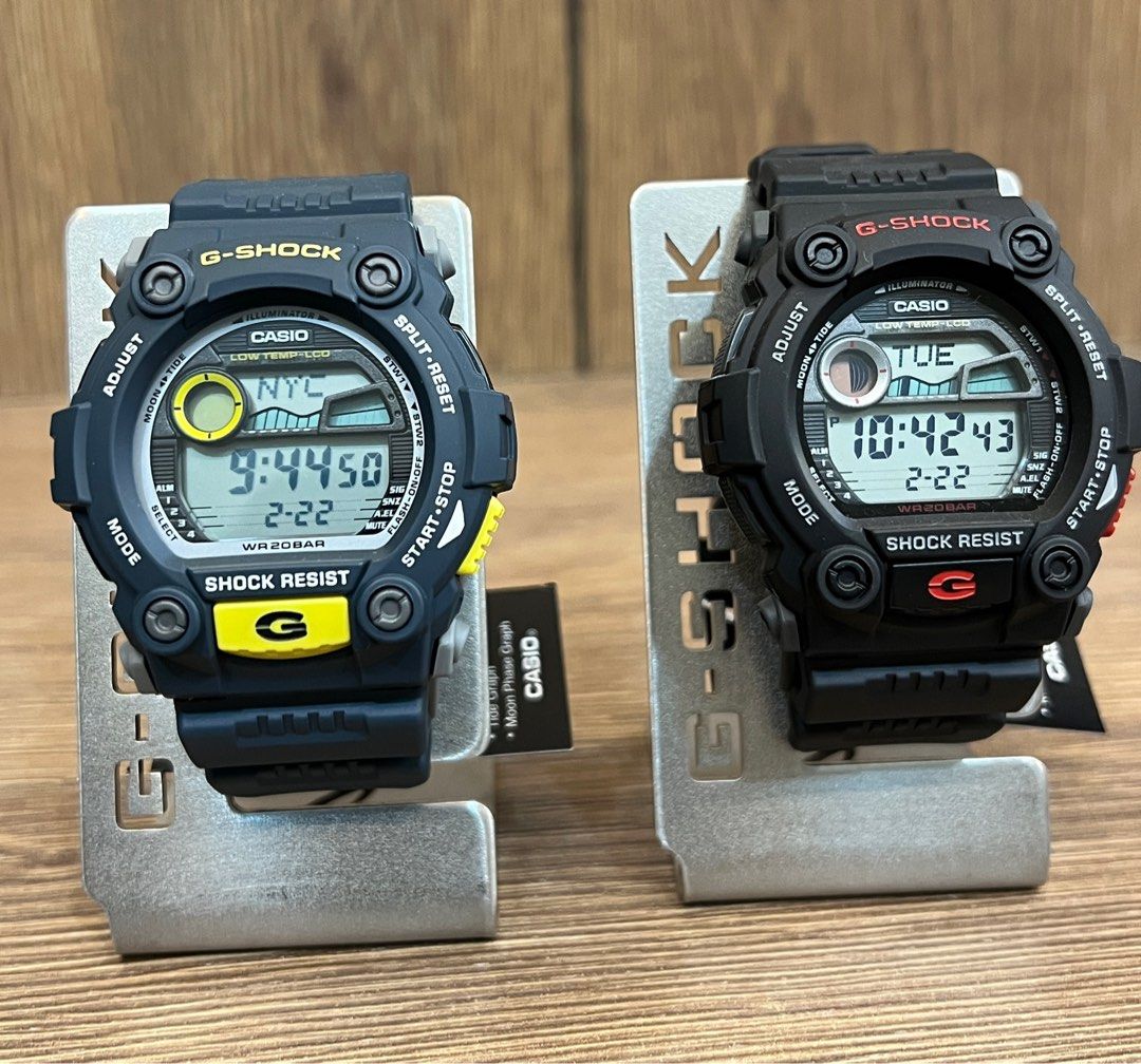 G Shock Mat Moto Hitam Biru