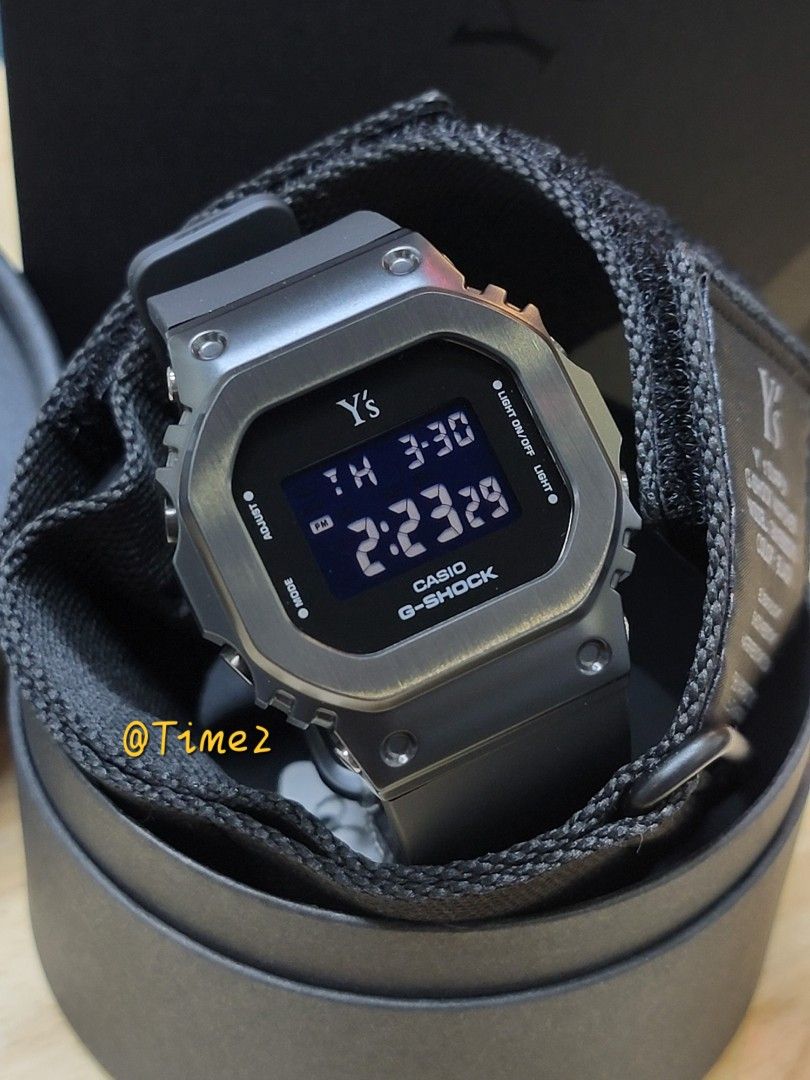 Gshock x Yohji Yamamoto GM-S5600YS-1 GMS5600YS-1 GMS5600YS GMS5600