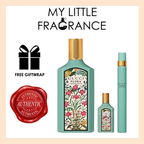 Gucci Flora Gorgeous Jasmine Pcs Gift Set (100ml EDP 10ml