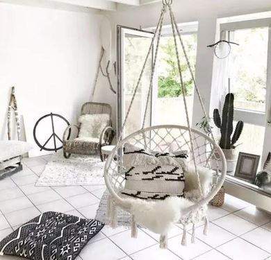 Indoor shop adult swing