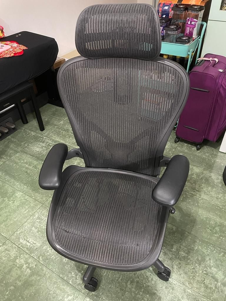 Classic aeron leather 2025 armpads