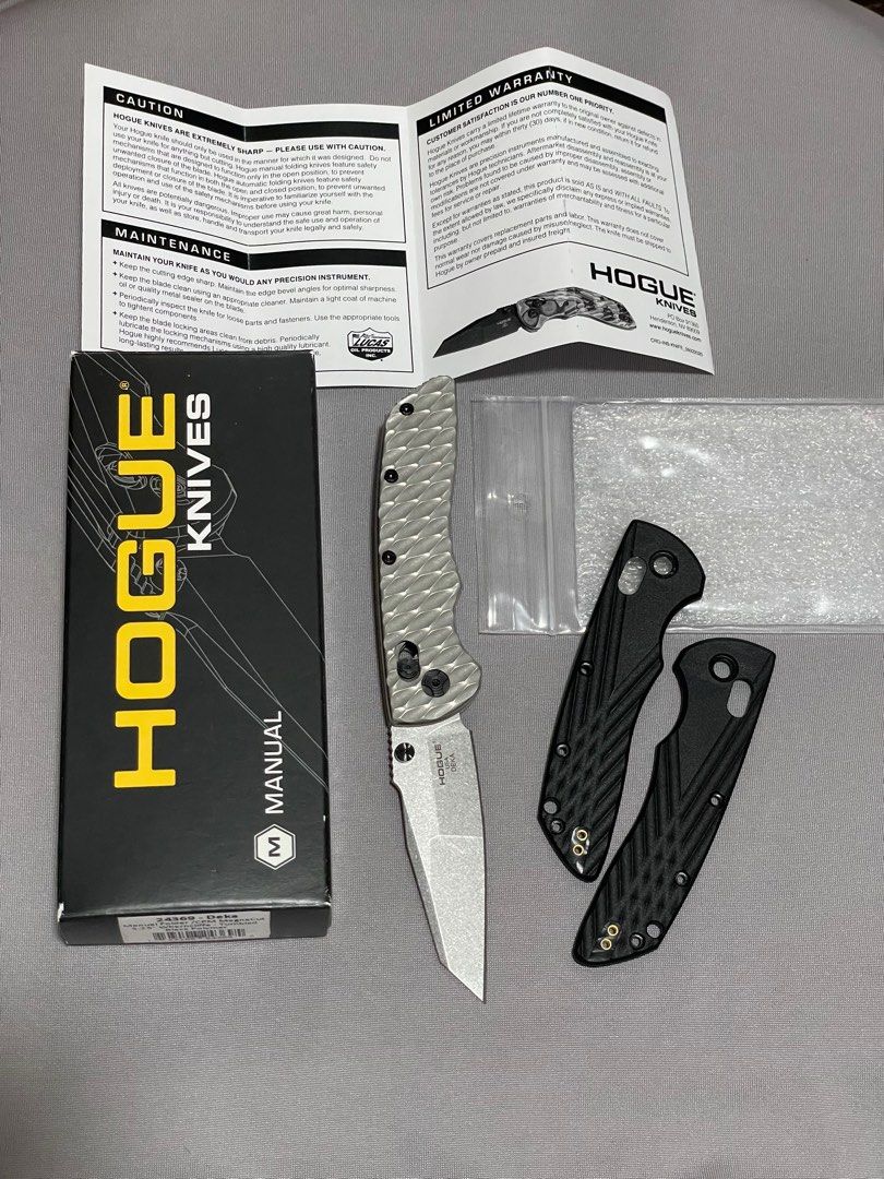 Hogue Deka v2 Magnacut + Original Goat upgraded scales, Sports