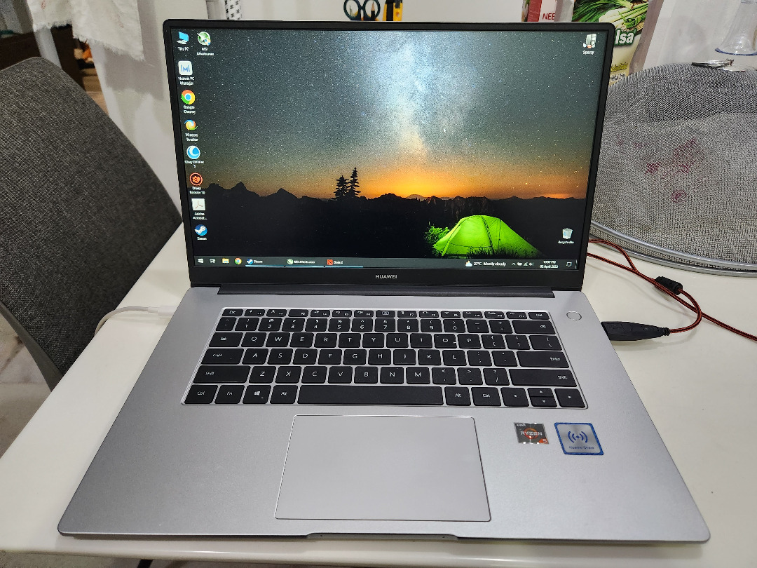 Huawei Matebook D15 Ryzen 5 3500u, Computers & Tech, Laptops ...