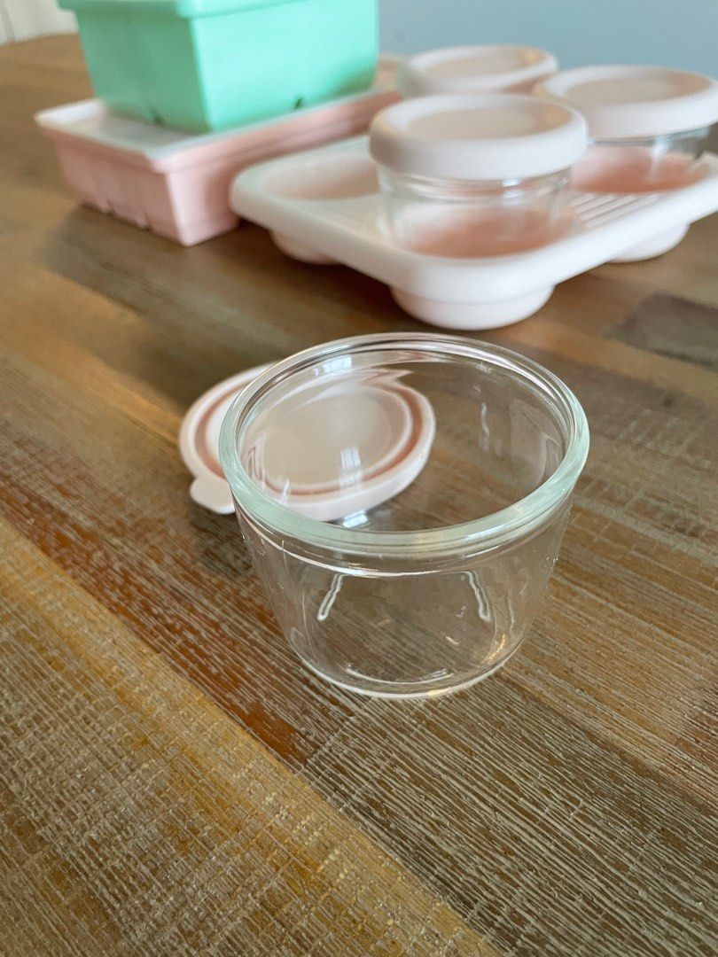 Ice cube/ freezer cube, glass baby jars, Babies & Kids, Nursing