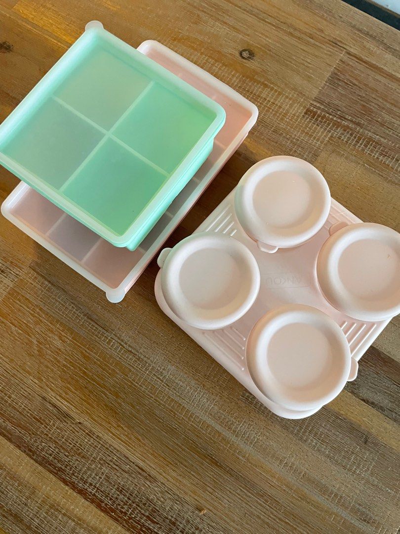 Ice cube/ freezer cube, glass baby jars, Babies & Kids, Nursing