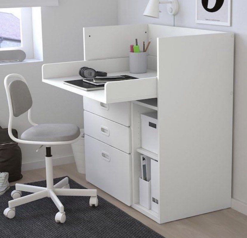 IKEA Stuva Convertible Changing Study Table Furniture Home