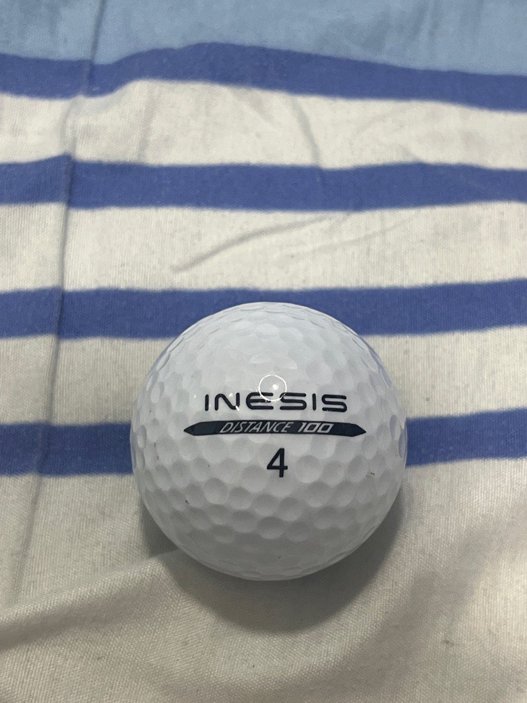 Inesis golf ball one piece only, Sports Equipment, Sports & Games, Golf