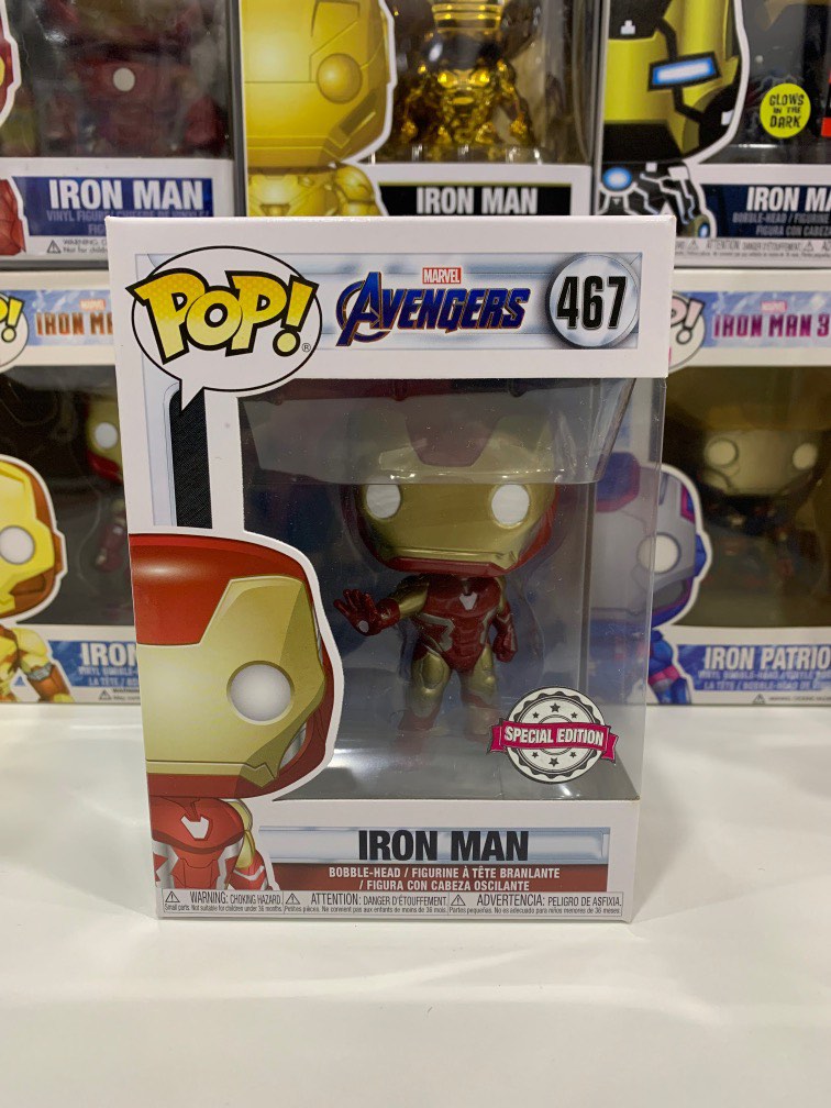 Figura Funko Pop! Tony Stark (Iron Man 3) (Unmasked) 〖 Iron Man 〗