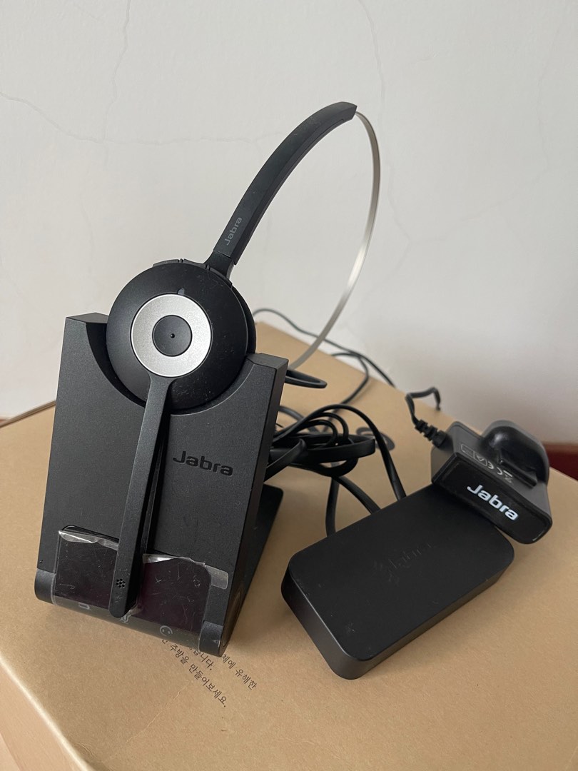 Jabra Wireless Headset & Electronic Hook Switch, Audio, Headphones