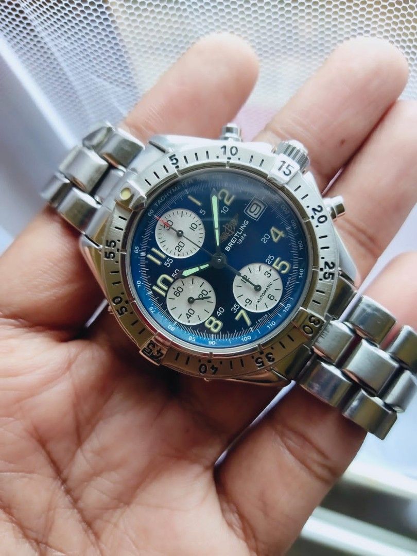 JAM BREITLING ORIGINAL Fesyen Pria Jam Tangan di Carousell