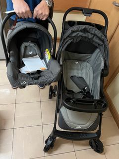 Joie Muze LX Travel System with juva car seat