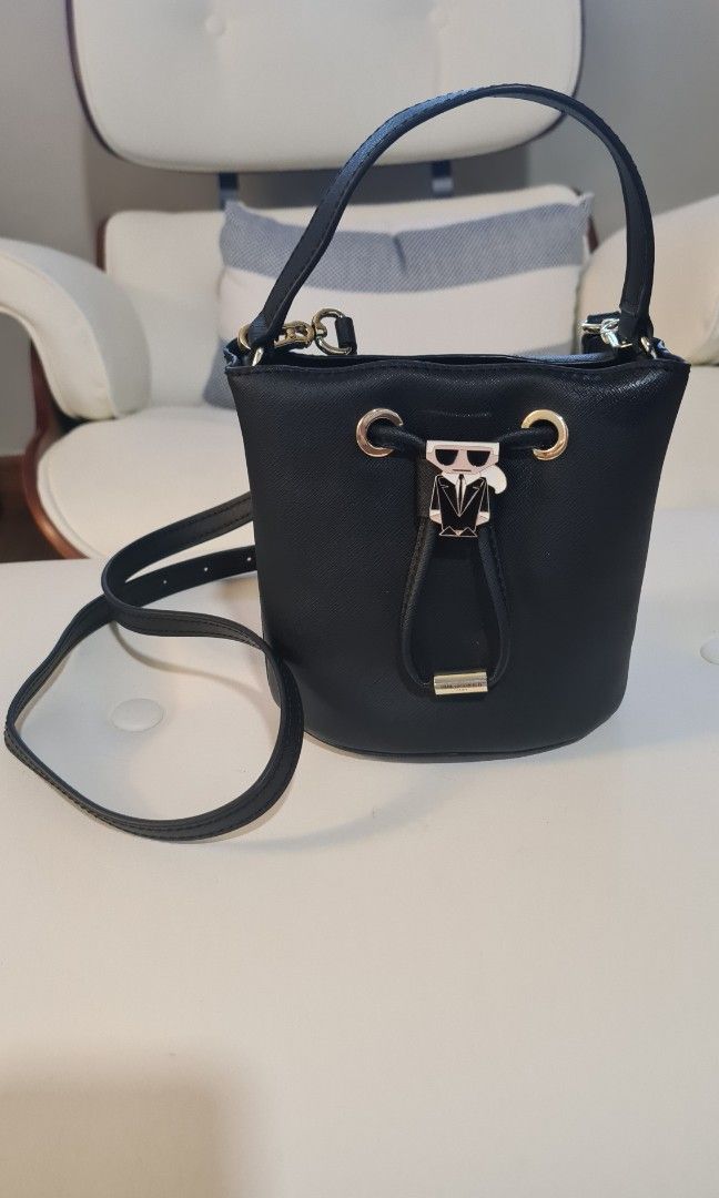 Karl Lagerfeld Bucket Bag, Luxury, Bags & Wallets on Carousell