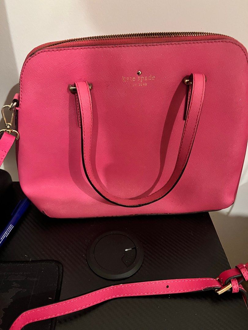 Fuschia kate spade purse top