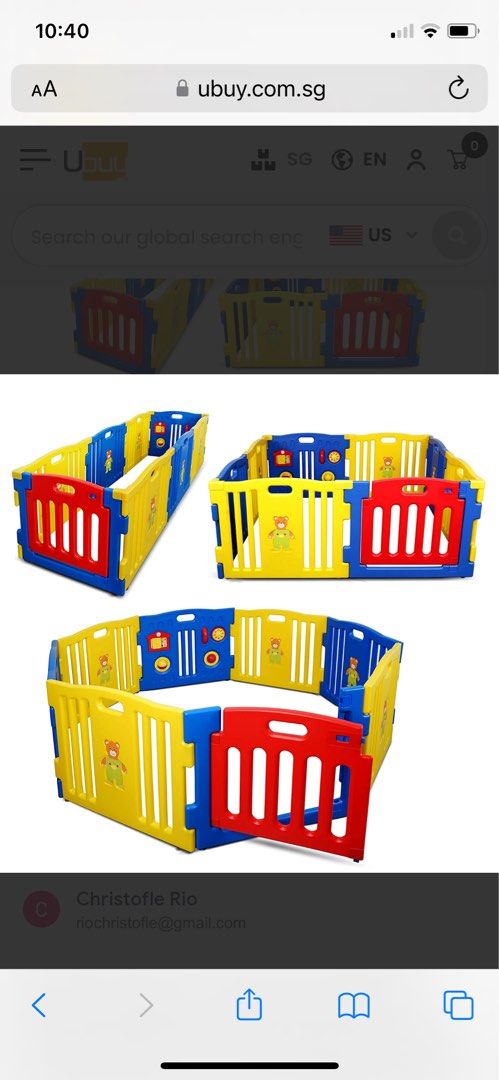 Kidzone interactive baby playpen shop