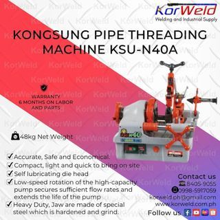 Kongsung Pipe Threading Machine KSU-N40A