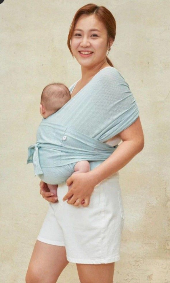 Konny Baby Carrier Summer Flex (Mint), Babies & Kids, Going Out