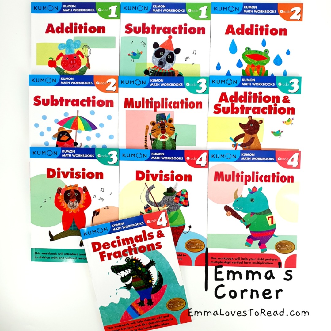 Kumon Math Workbooks, Hobbies & Toys, Books & Magazines, Children's ...