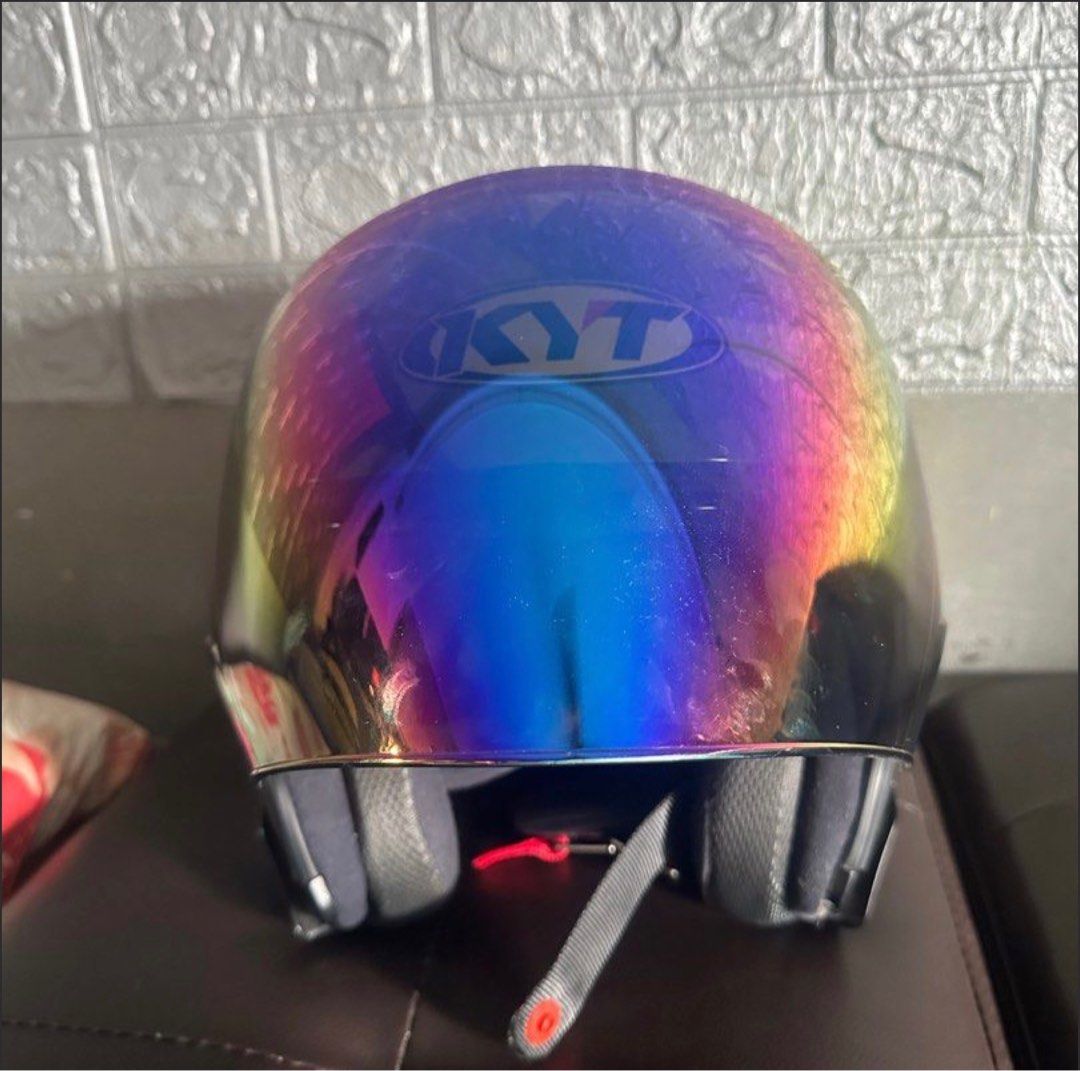 KYT helmet, Motorcycles, Motorcycle Apparel on Carousell