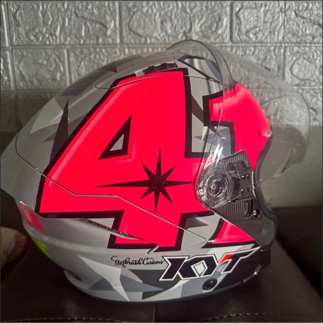 KYT helmet, Motorcycles, Motorcycle Apparel on Carousell