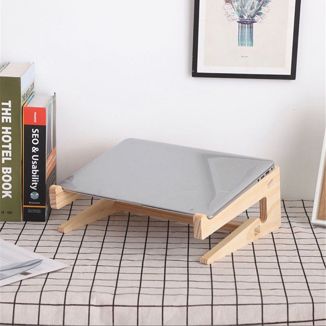 BUNDLE|Laptop Wooden Stand & Plastic Stand (Pink) (Category: Other Accessories) located in Angeles City. Submitted by loooppyy (Listing ID 1224396730, Image 1). Description: keri 10-15 inch laptop (as per description) binili ko for dorm pero nag stop na ko mag dorm, naka plastic pa di ko pa naoopen. BRANDNEW; negotiable! w/ free pink plastic laptop stand.