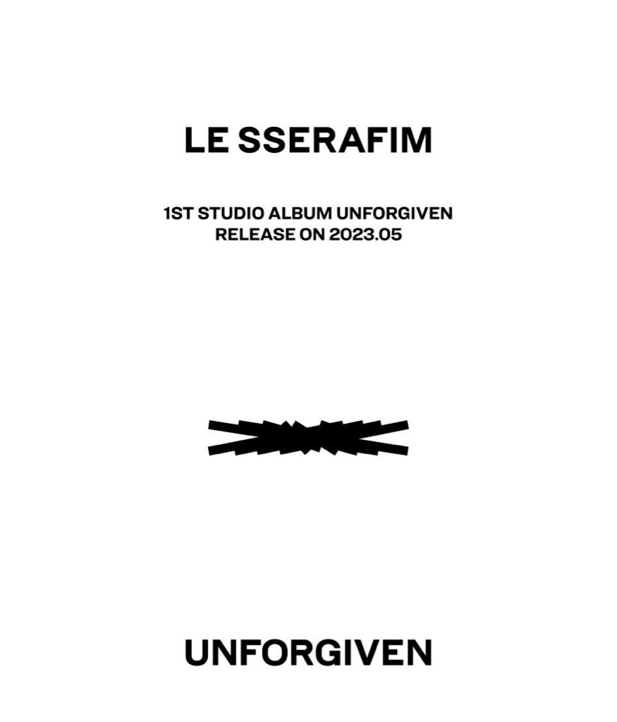 LE SSERAFIM- 1st Studio Album [UNFORGIVEN], Hobbies & Toys ...
