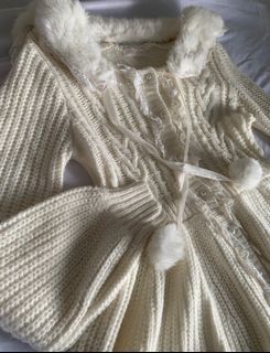 liz lisa winter knit dress